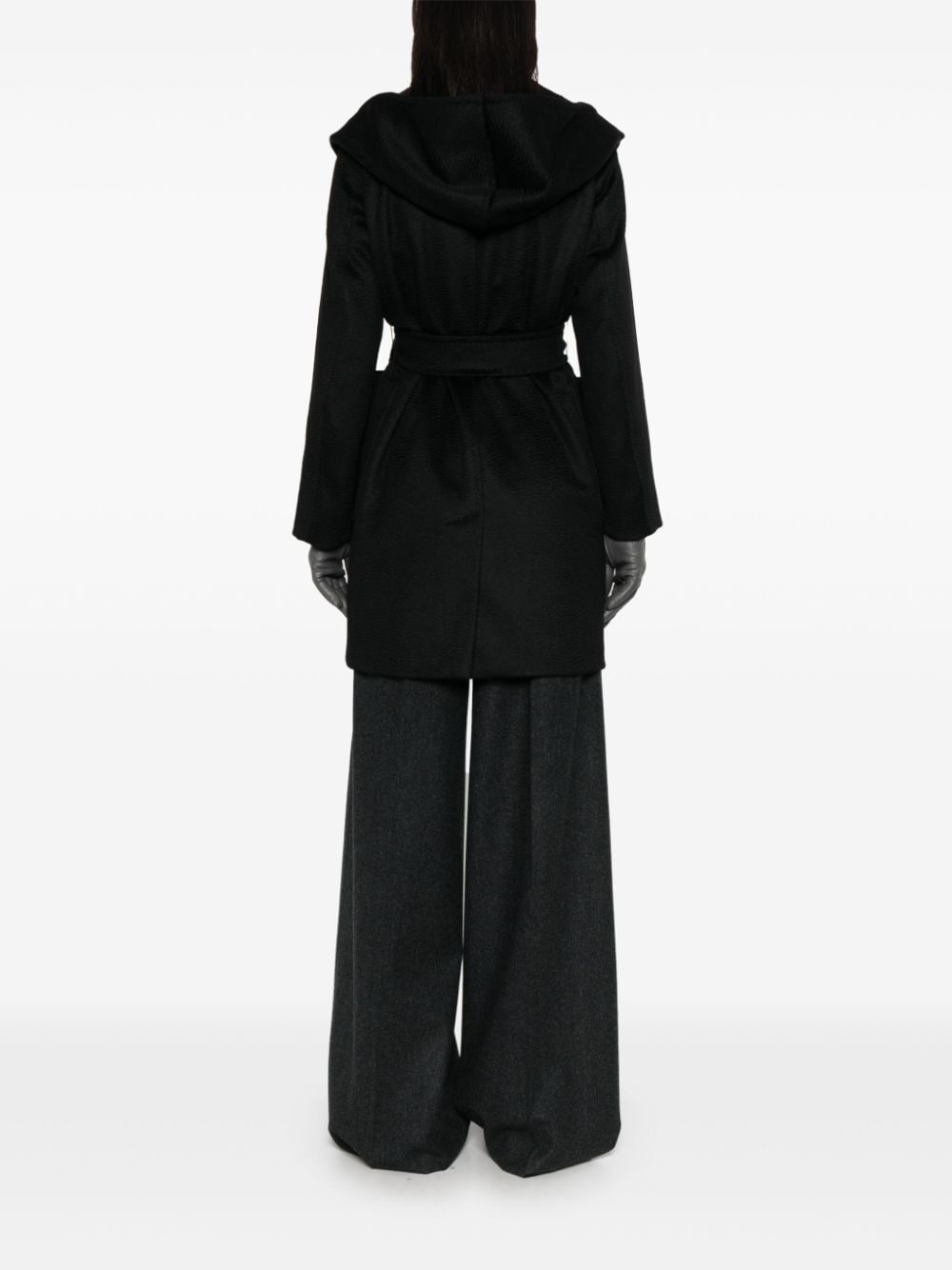 Max Mara Coats Black Camel