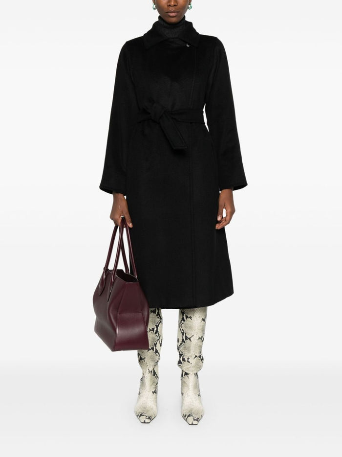Max Mara Coats Black Camel Hair