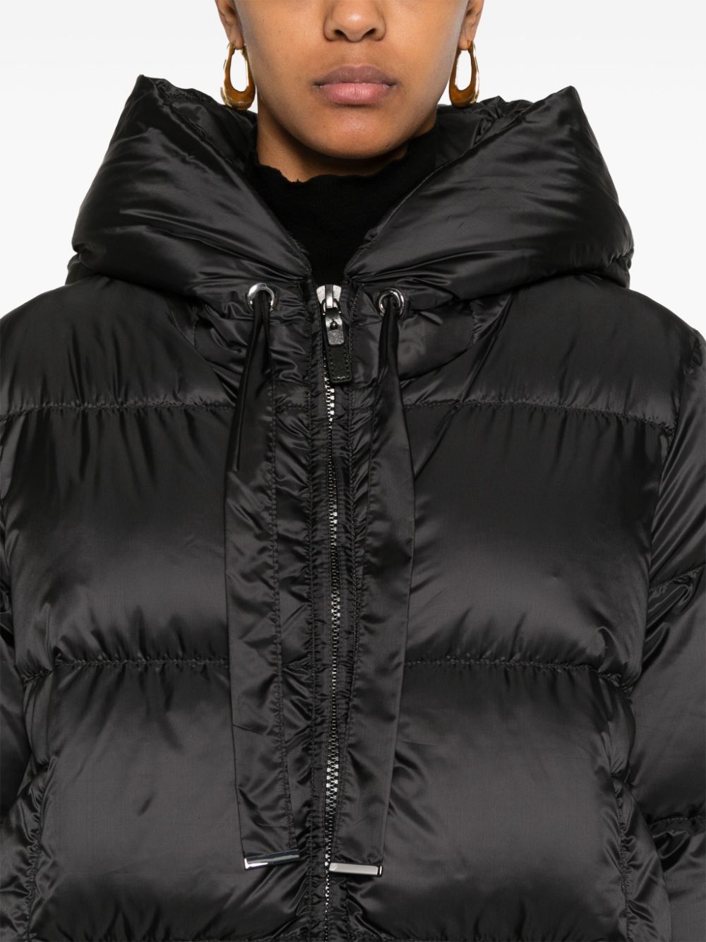 Max Mara The Cube Coats Black Polyester