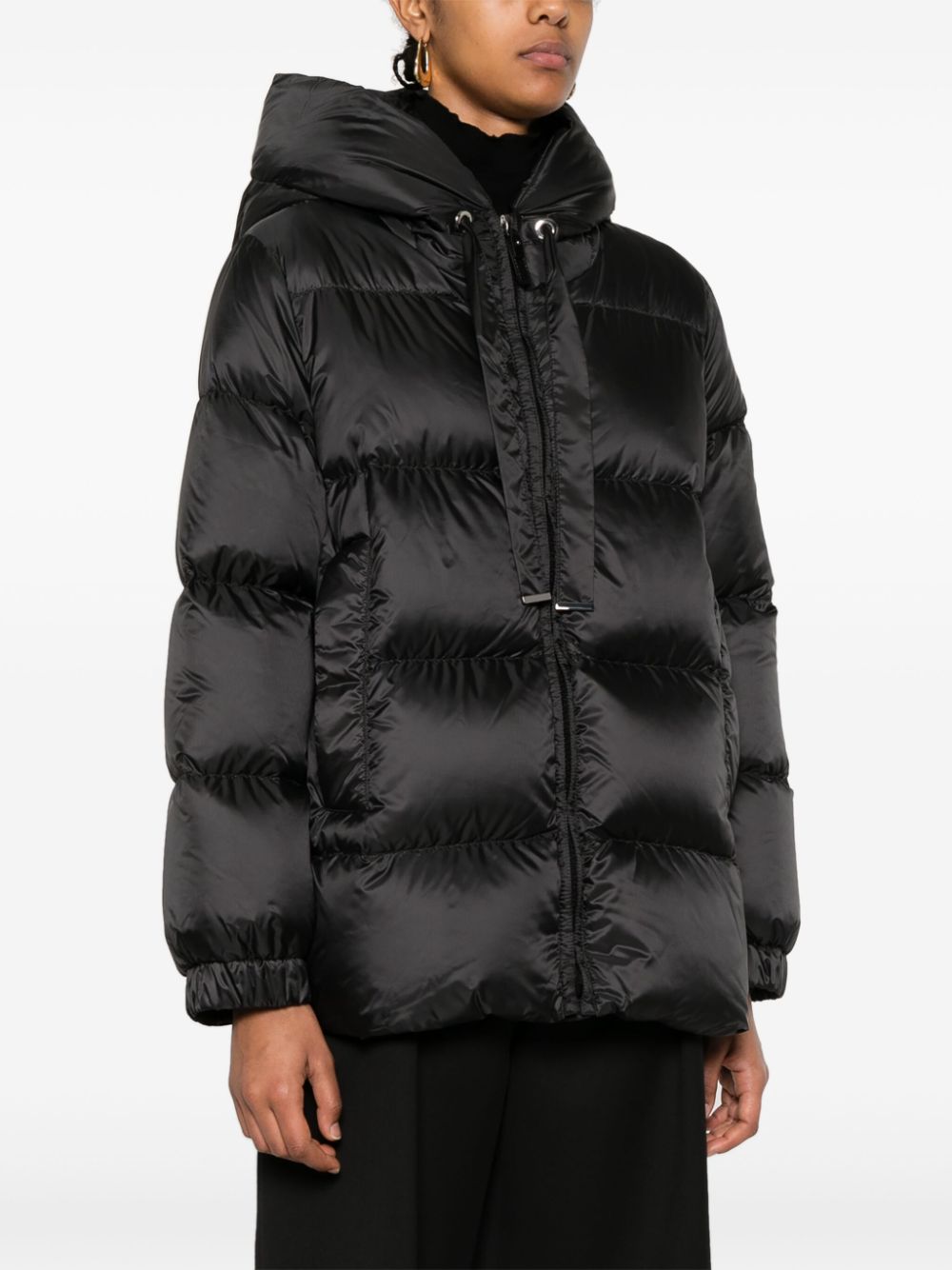 Max Mara The Cube Coats Black Polyester