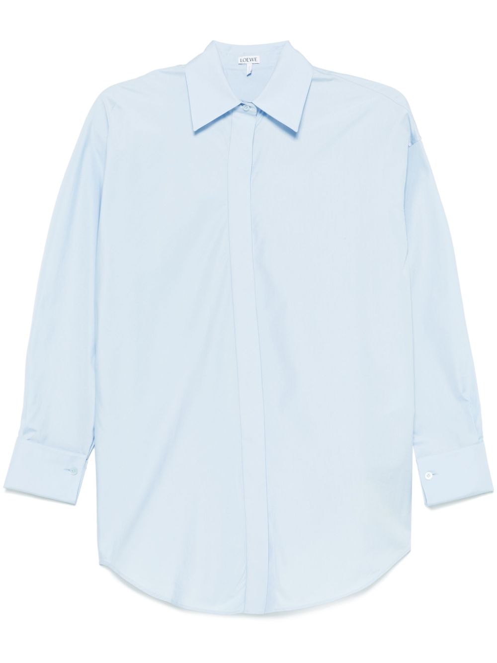 Loewe Shirts Clear Blue Cotton