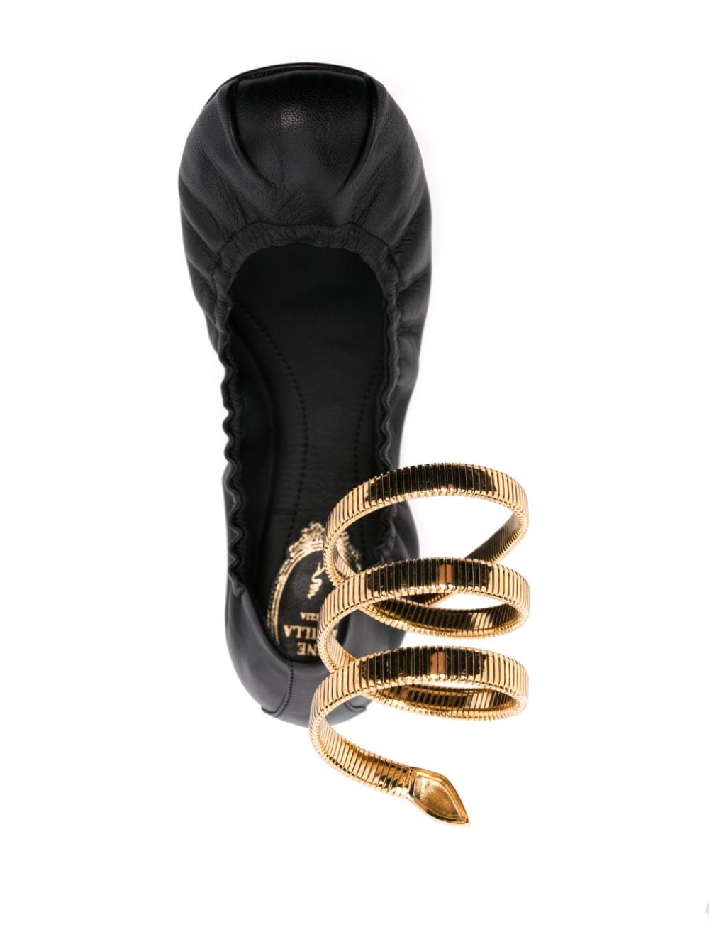 Rene Caovilla Flat Shoes Black Lining: Calf Leather