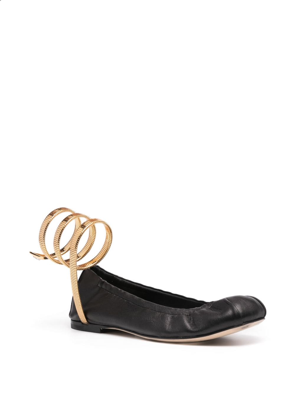 Rene Caovilla Flat Shoes Black Lining: Calf Leather