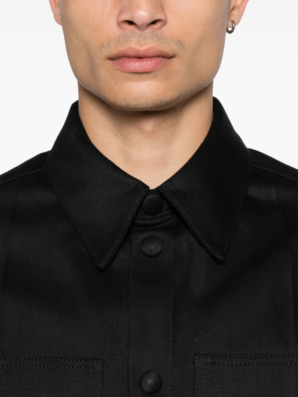 Jil Sander Shirts Black Cotton