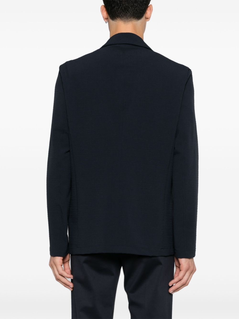 Emporio Armani Jackets Blu Polyamide Elastane