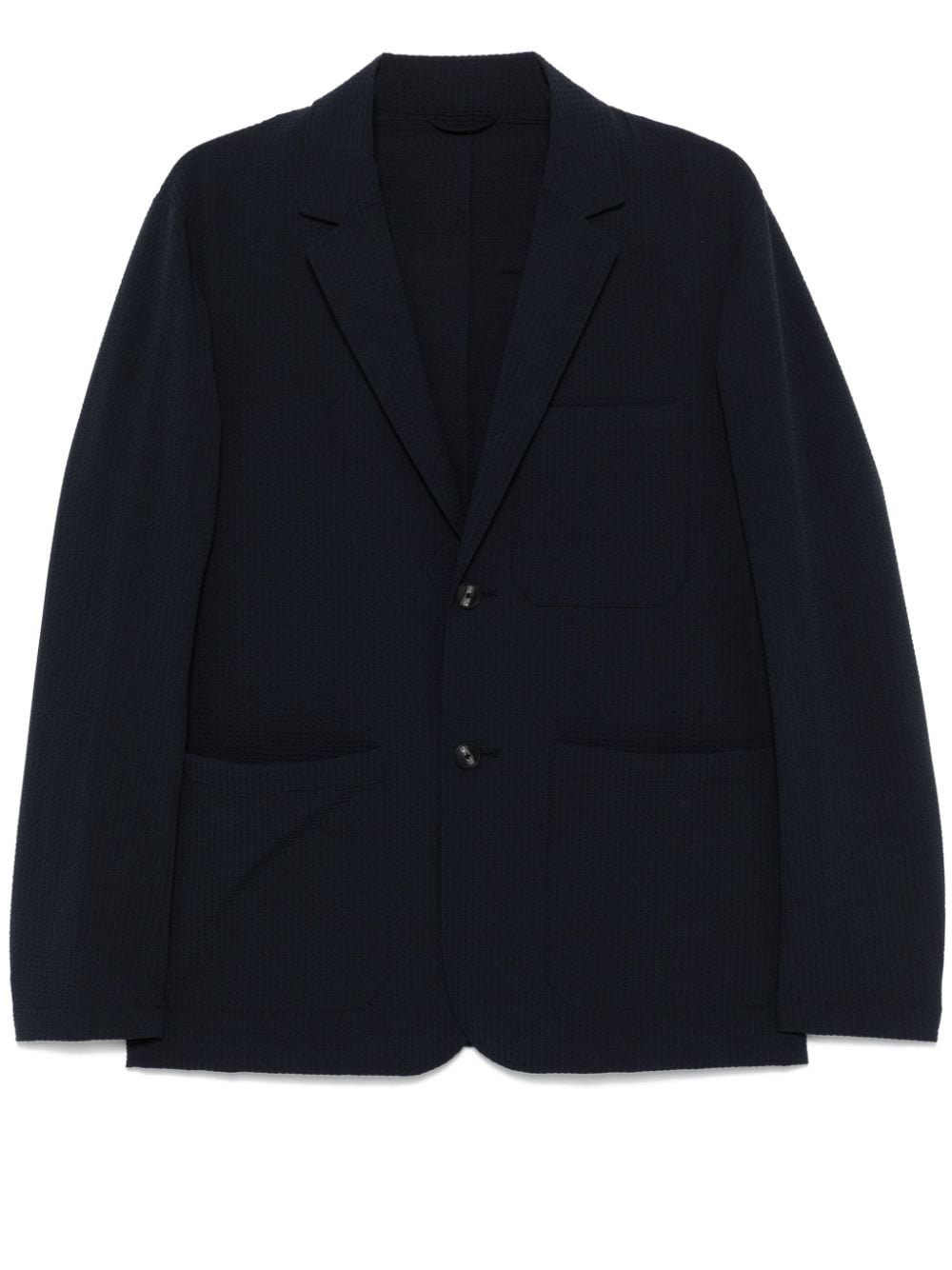 Emporio Armani Jackets Blu Polyamide Elastane