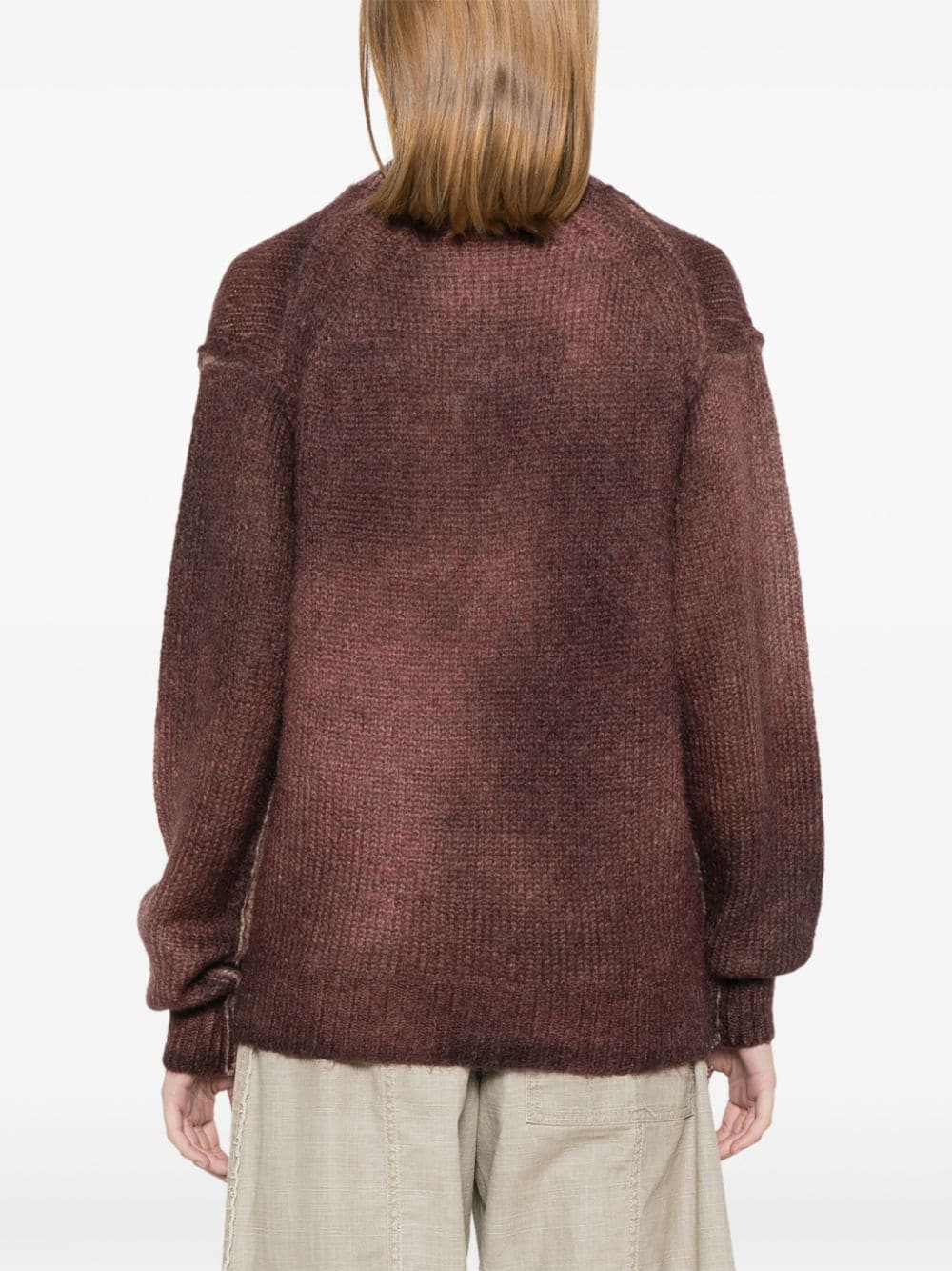 Acne Studios Sweaters Red Nylon