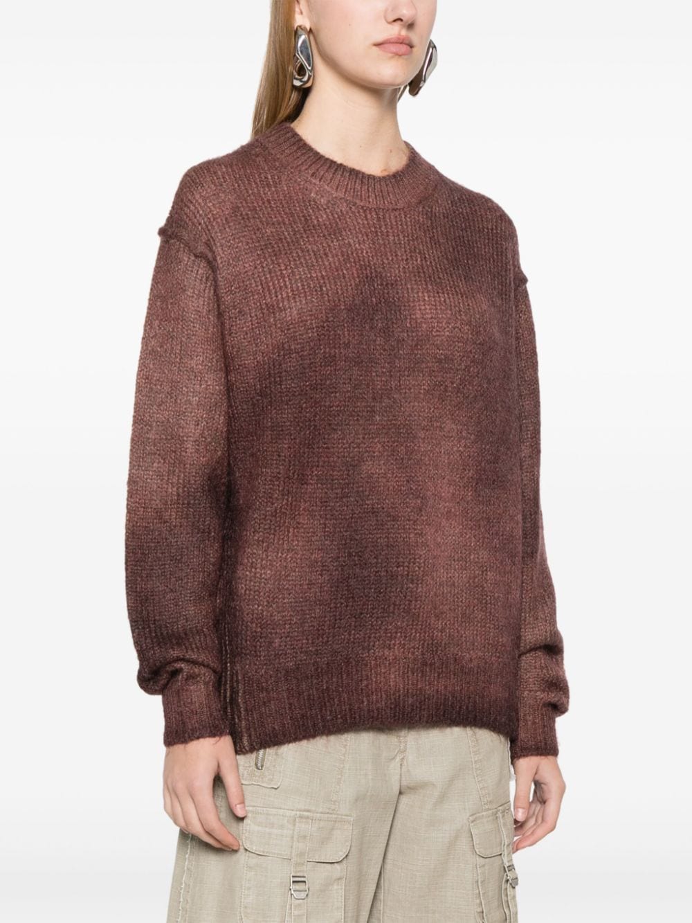 Acne Studios Sweaters Red Nylon