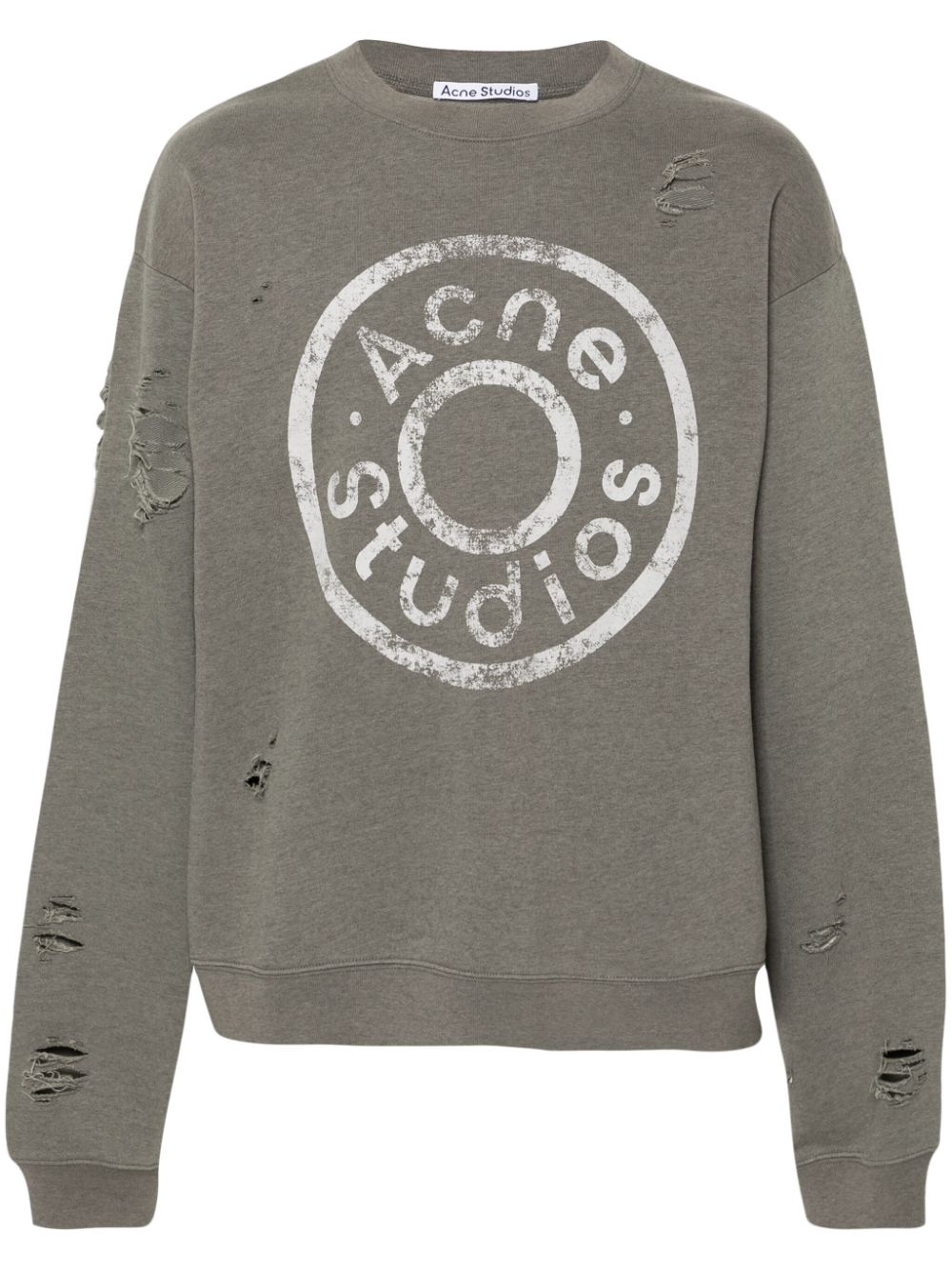 Acne Studios Sweaters Grey Cotton