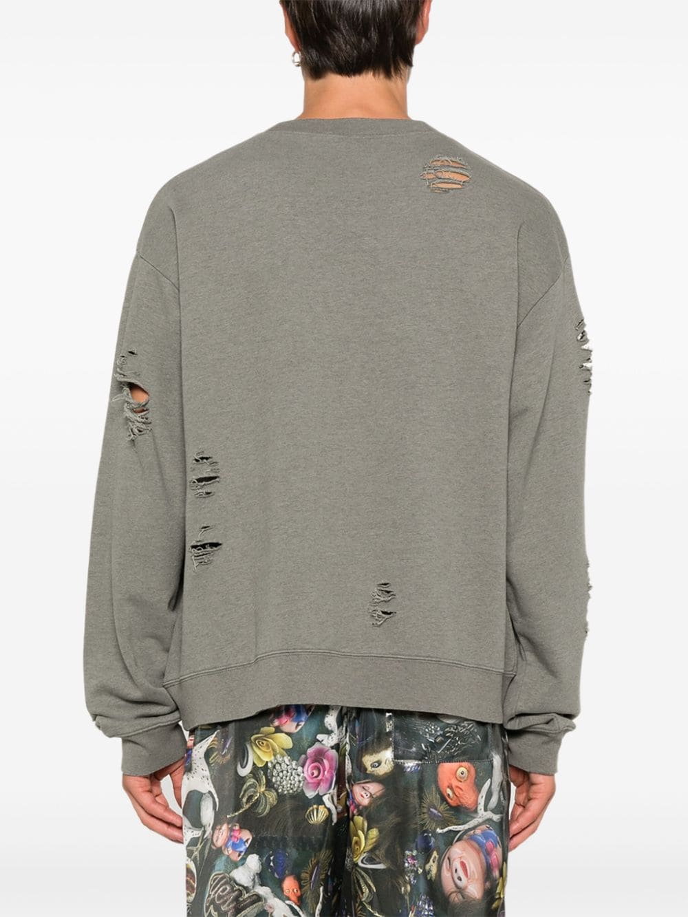 Acne Studios Sweaters Grey Cotton