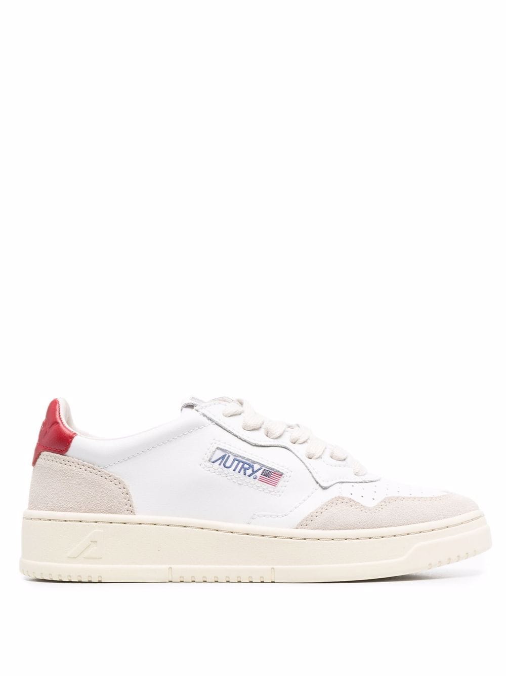 AUTRY Sneakers Red Calf Leather