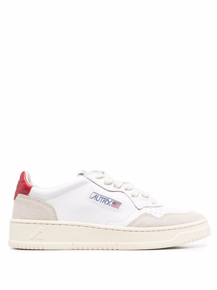 AUTRY Sneakers Red Calf Leather