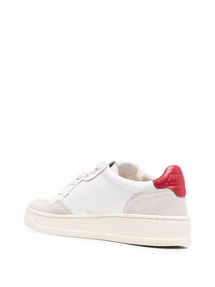 AUTRY Sneakers Red Calf Leather
