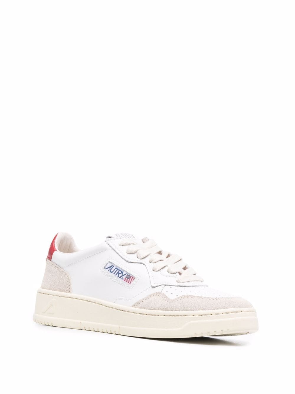 AUTRY Sneakers Red Calf Leather