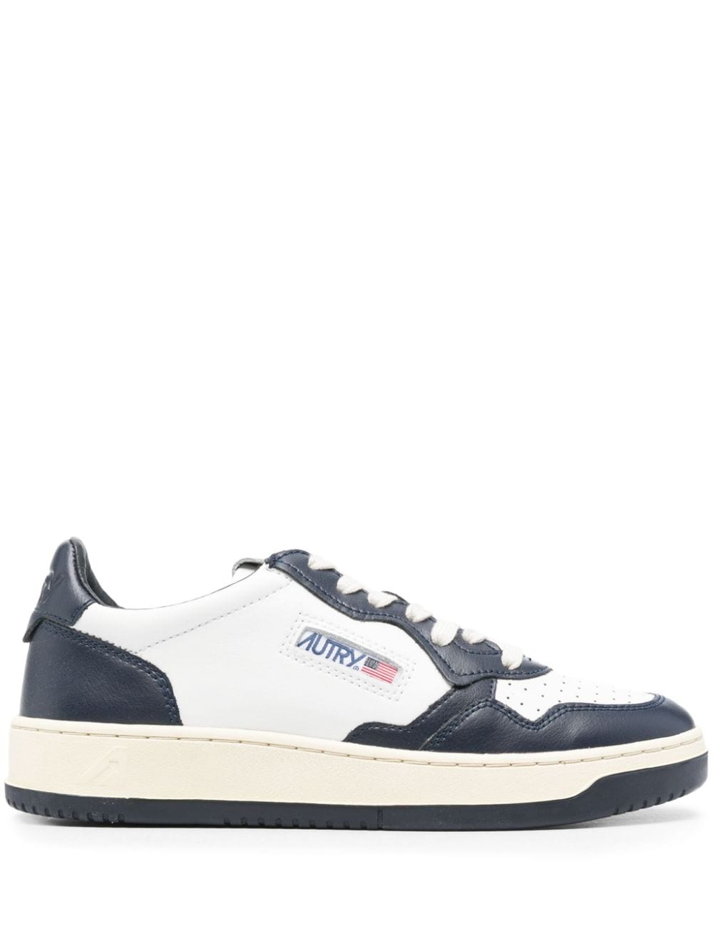 Autry Sneakers Blue Calf Leather