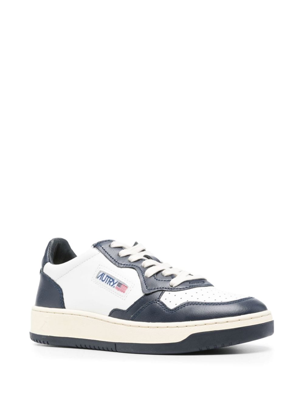 Autry Sneakers Blue Calf Leather