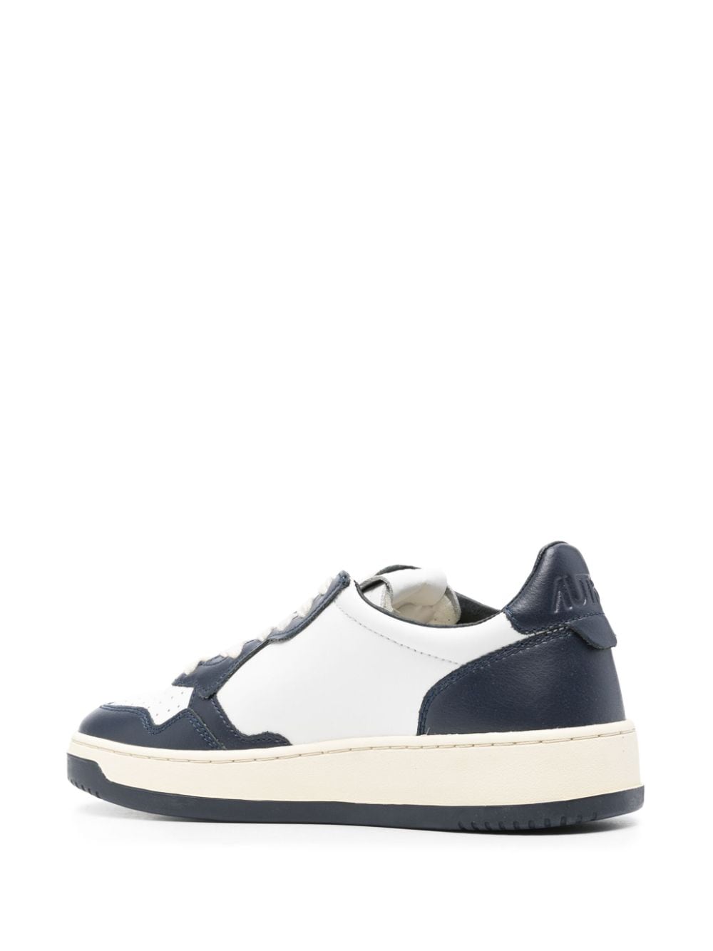 Autry Sneakers Blue Calf Leather