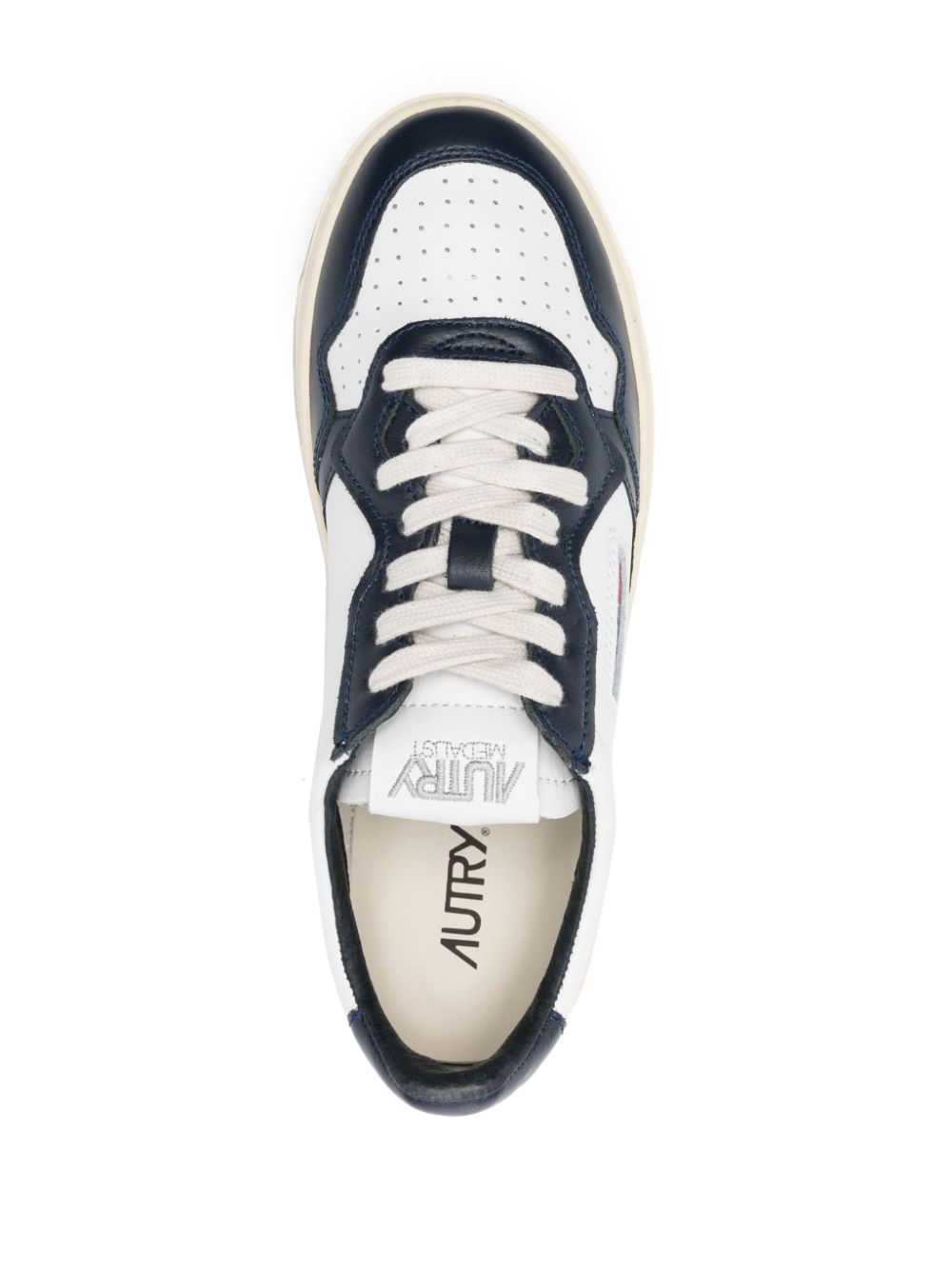 Autry Sneakers Blue Calf Leather