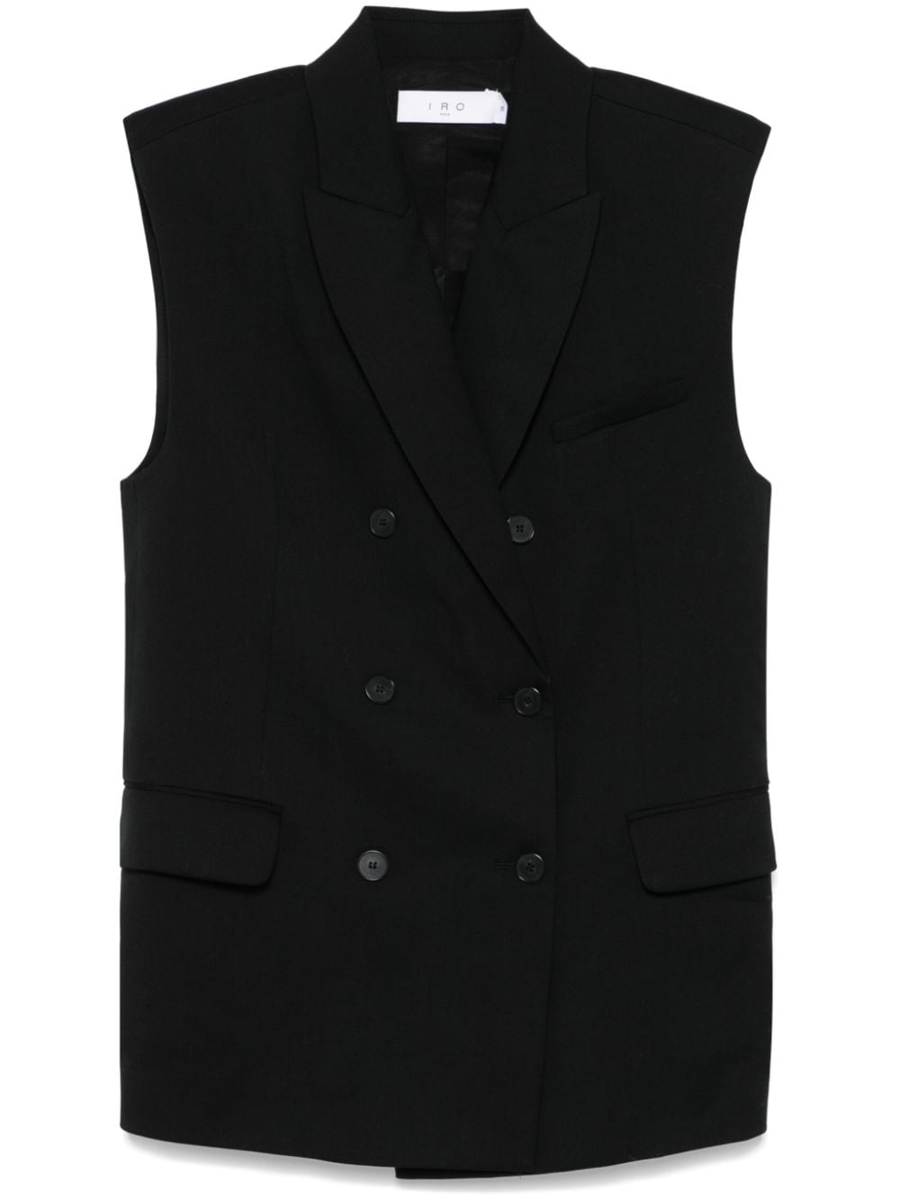 Iro Sweaters Black Wool Elastane