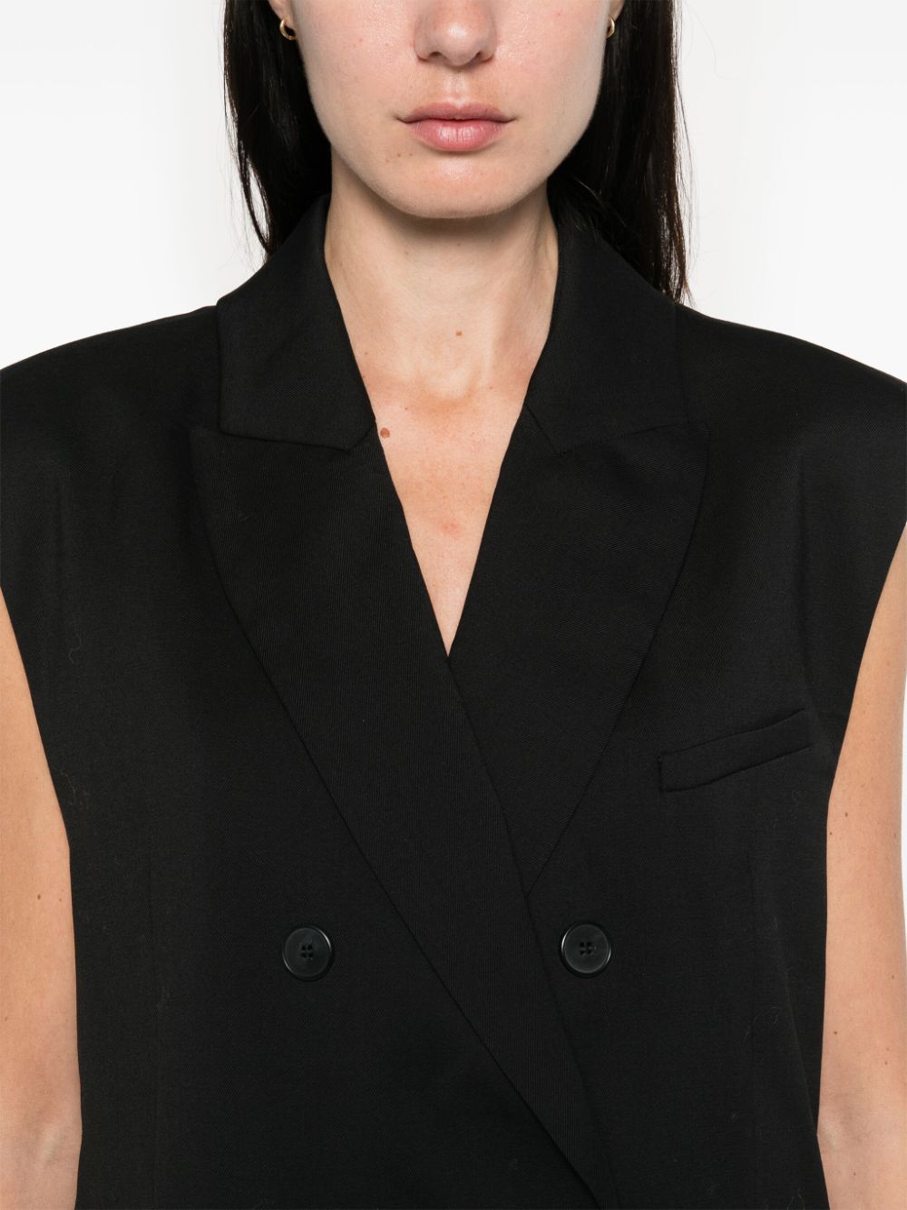 Iro Sweaters Black Wool Elastane