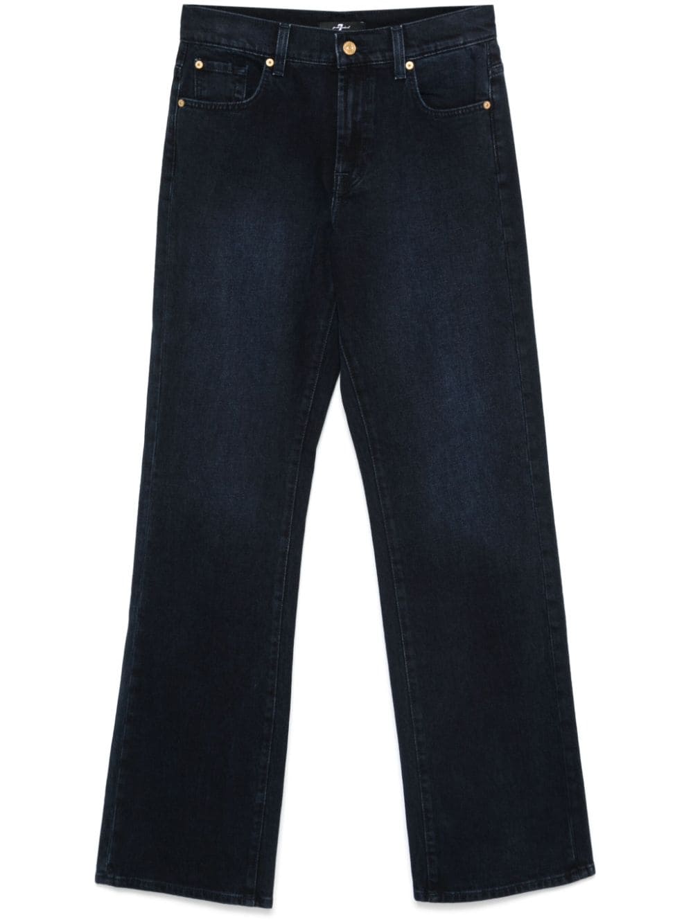Seven Jeans Blue Cotton Elastane
