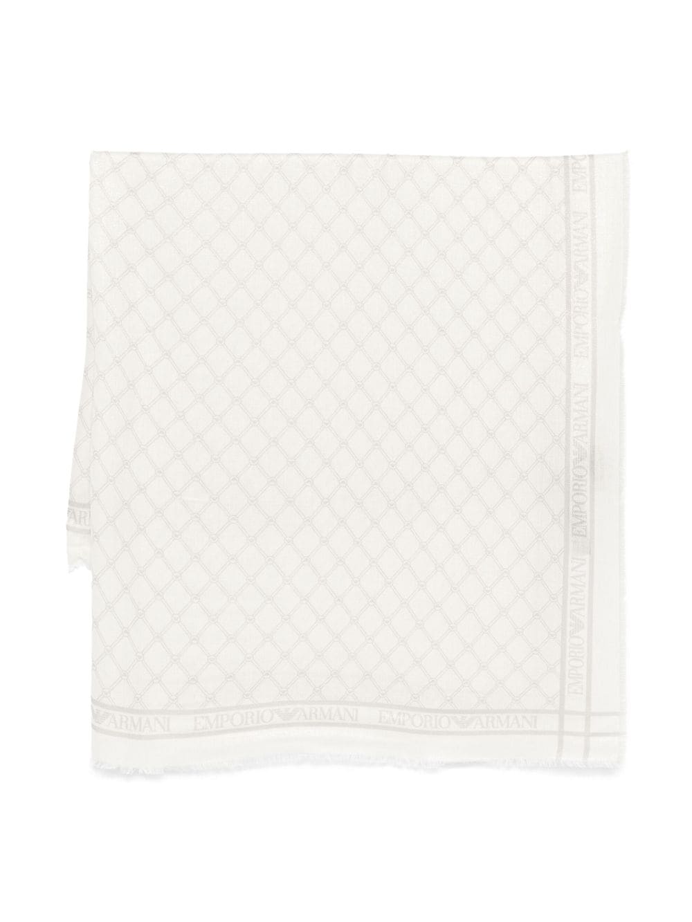 Emporio Armani Scarfs Bianco Polyester