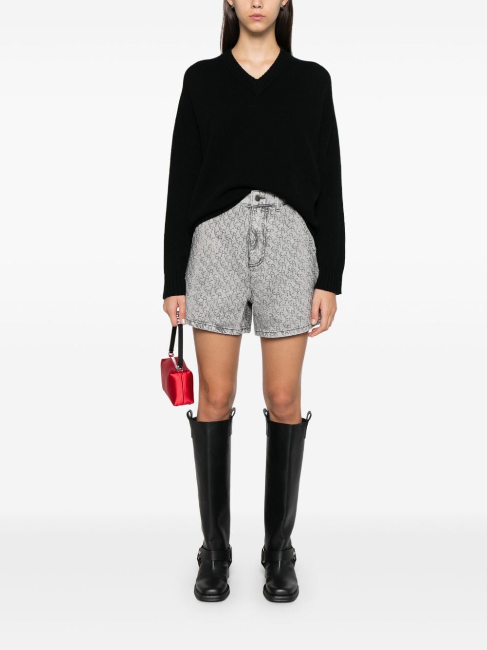 Emporio Armani Sweaters Nero Virgin Wool