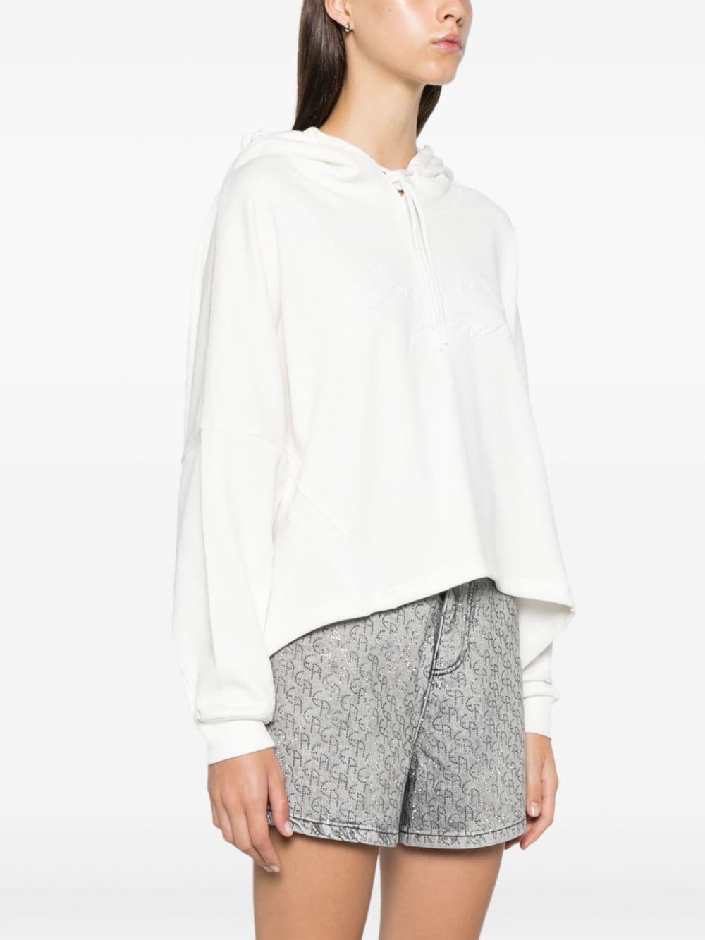 Emporio Armani Sweaters Bianco Cotton