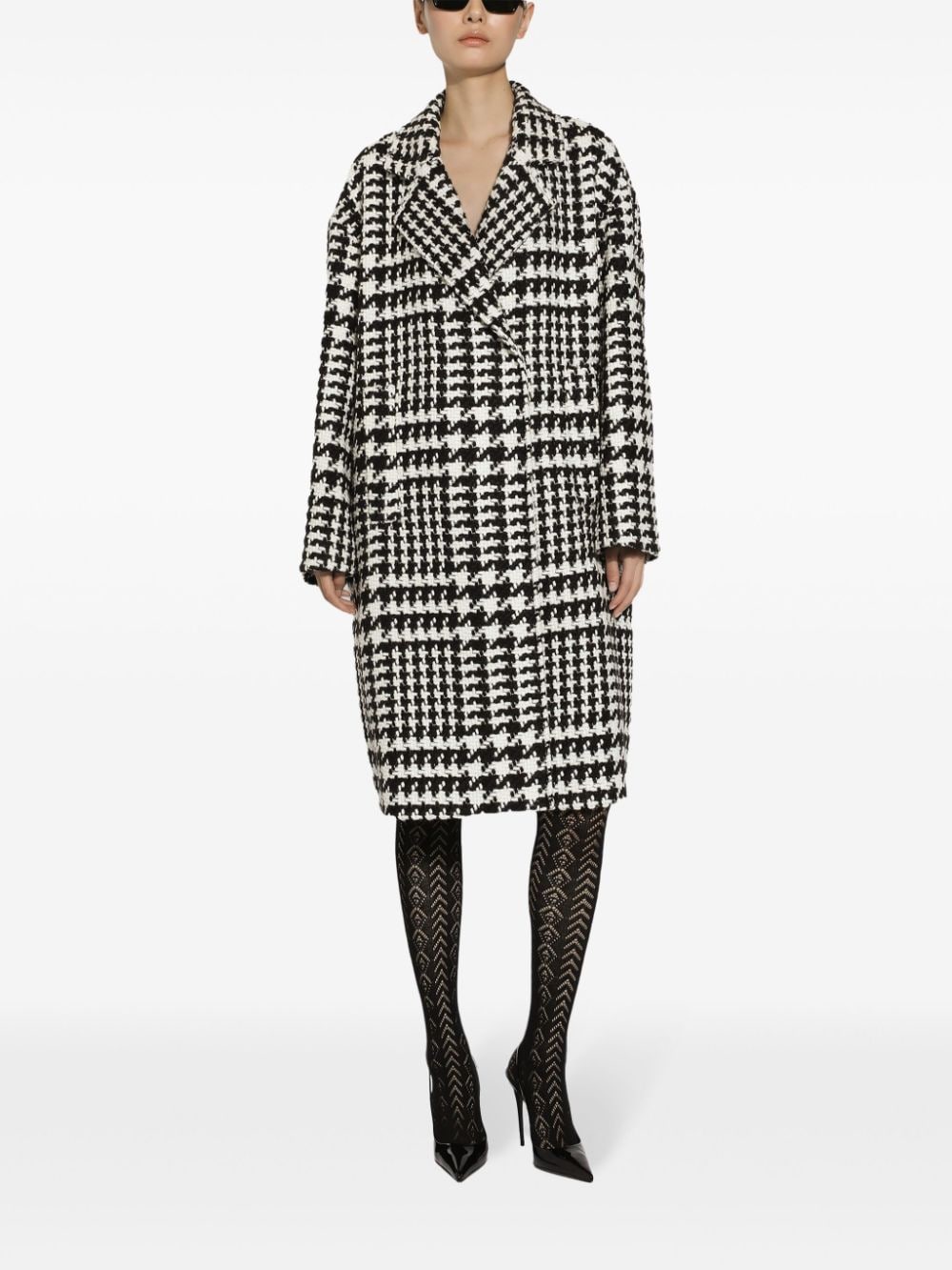 Dolce & Gabbana Coats Black Outer: Acrylic