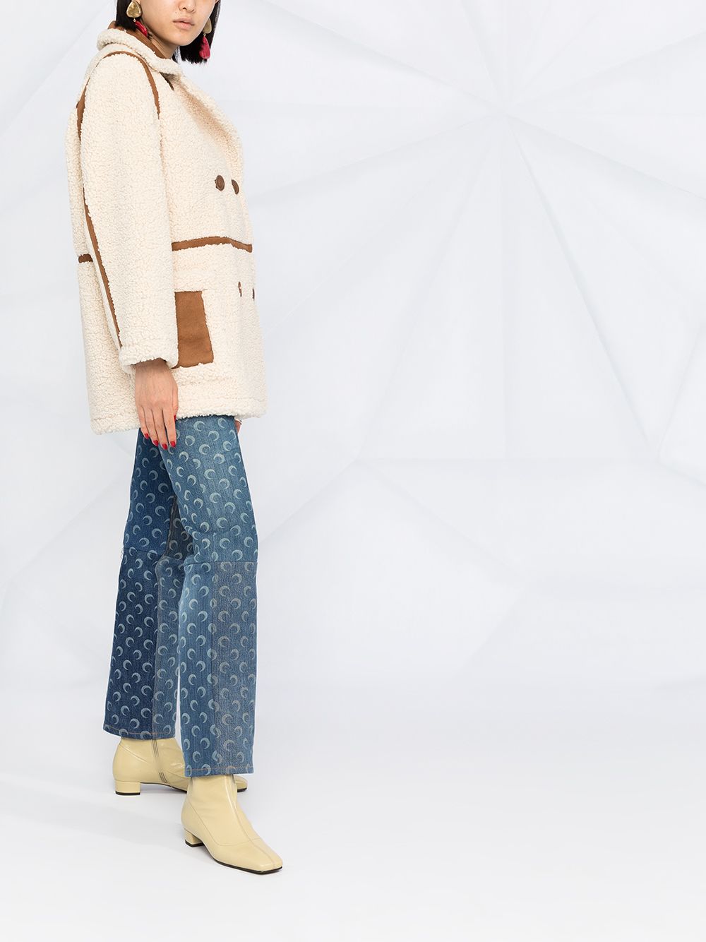 Stand Studio Coats White Polyester