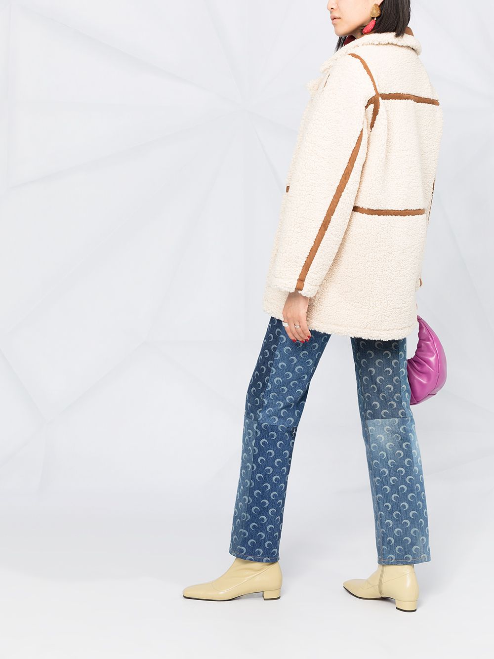 Stand Studio Coats White Polyester
