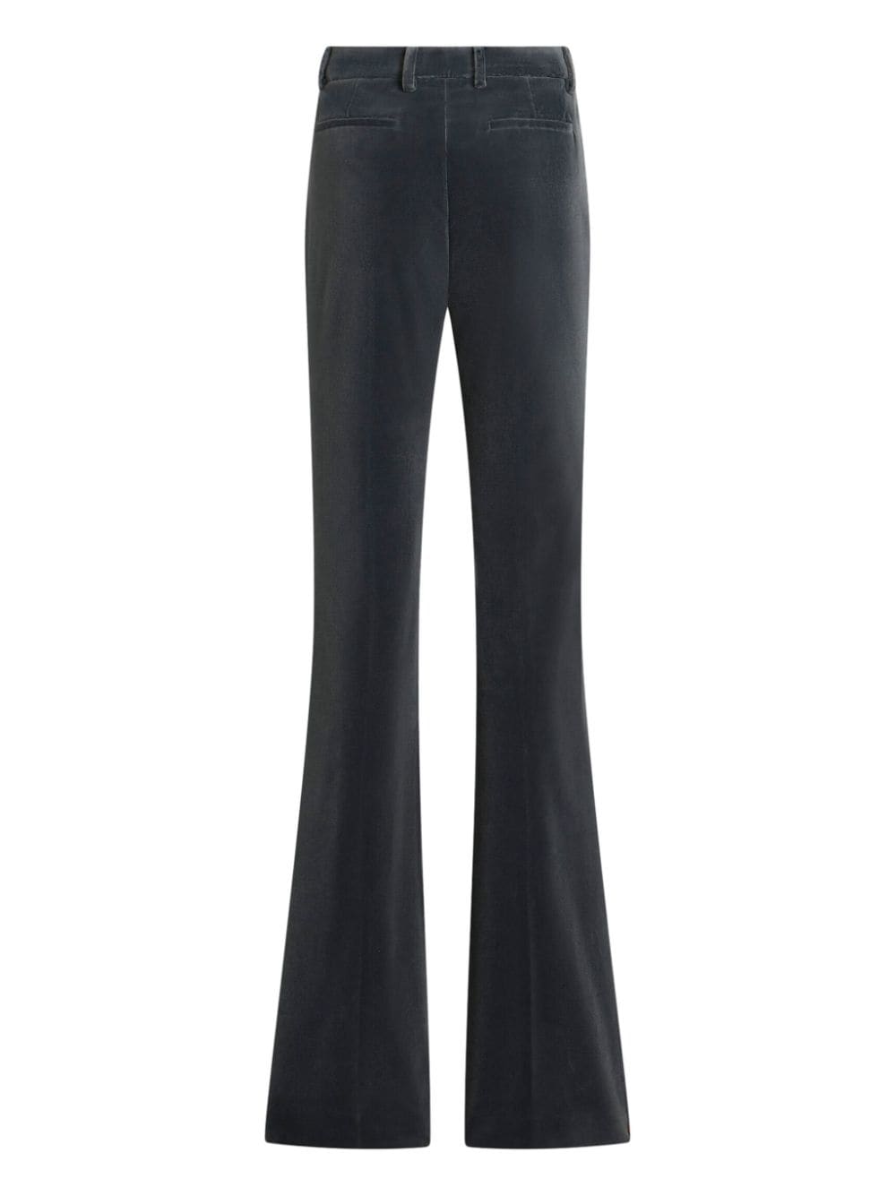 Etro Trousers Blue Cotton Elastane