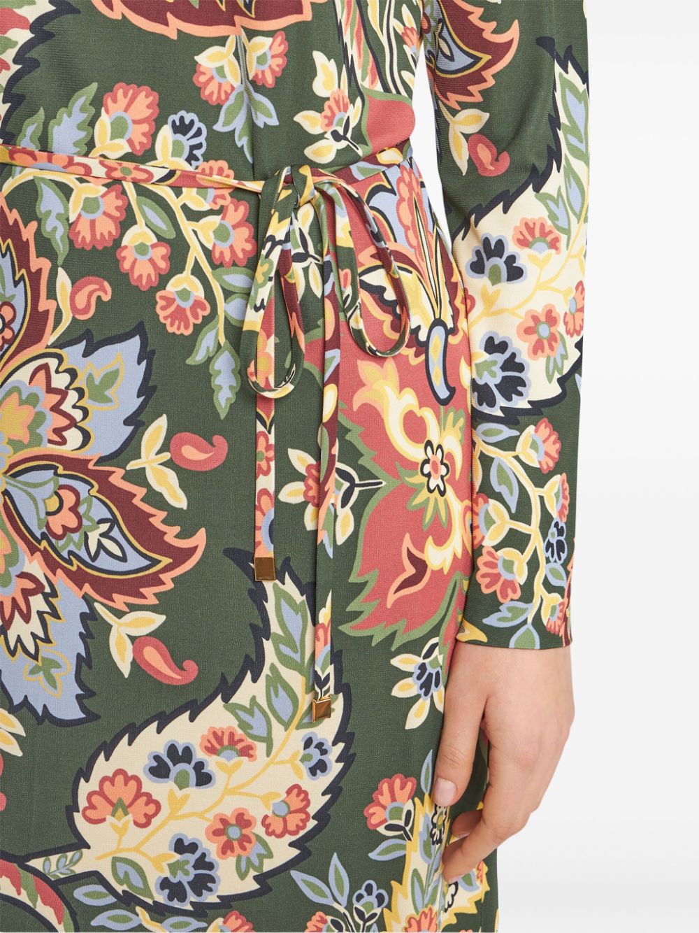 Etro Dresses Green Viscose