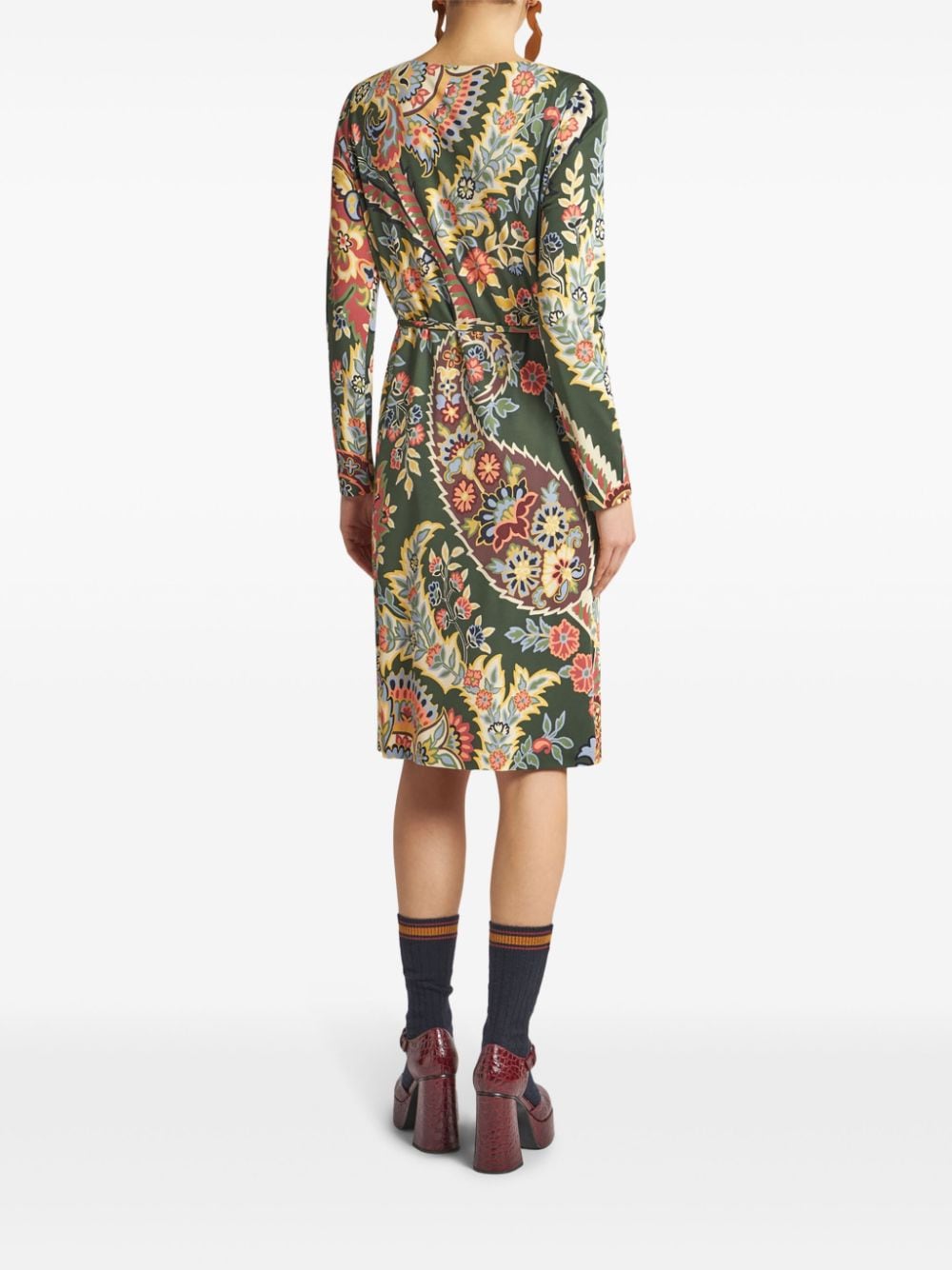 Etro Dresses Green Viscose