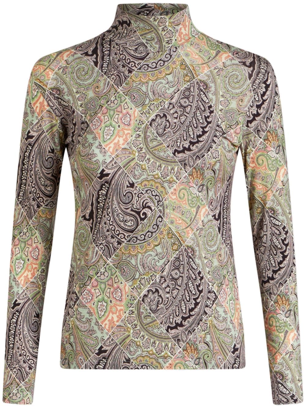 Etro Sweaters White Wool Polyamide Elastane