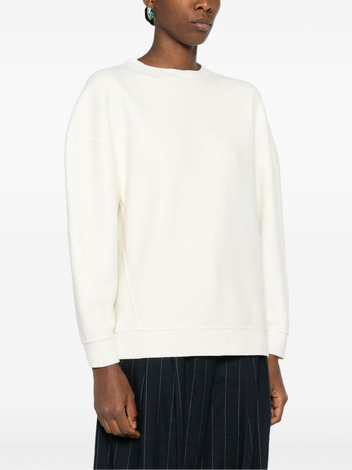 Max Mara Sweaters White Virgin Wool