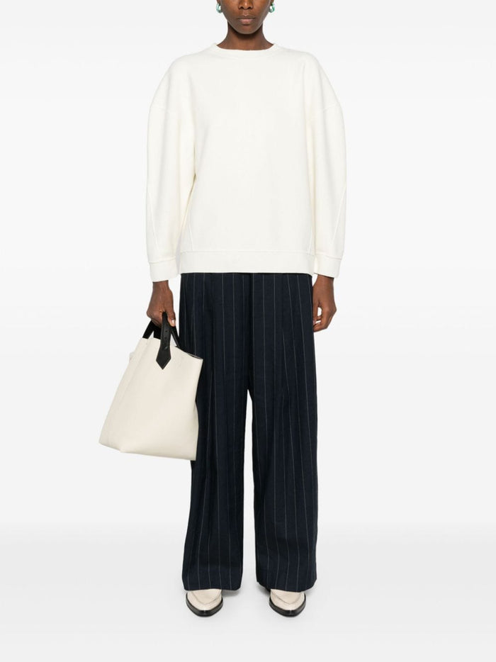 Max Mara Sweaters White Virgin Wool