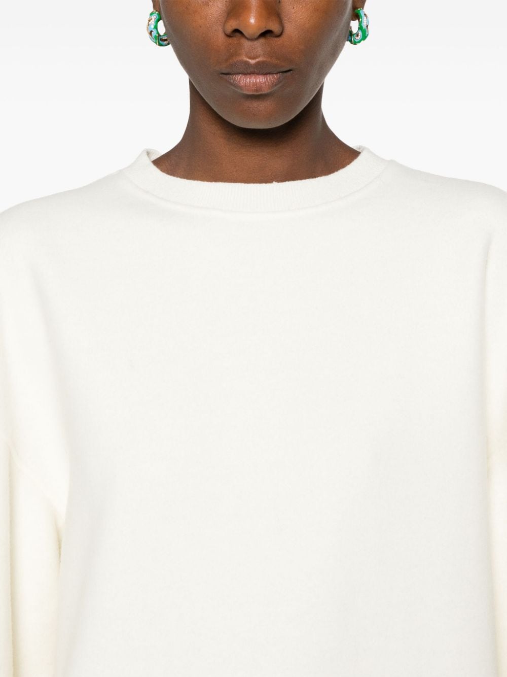 Max Mara Sweaters White Virgin Wool