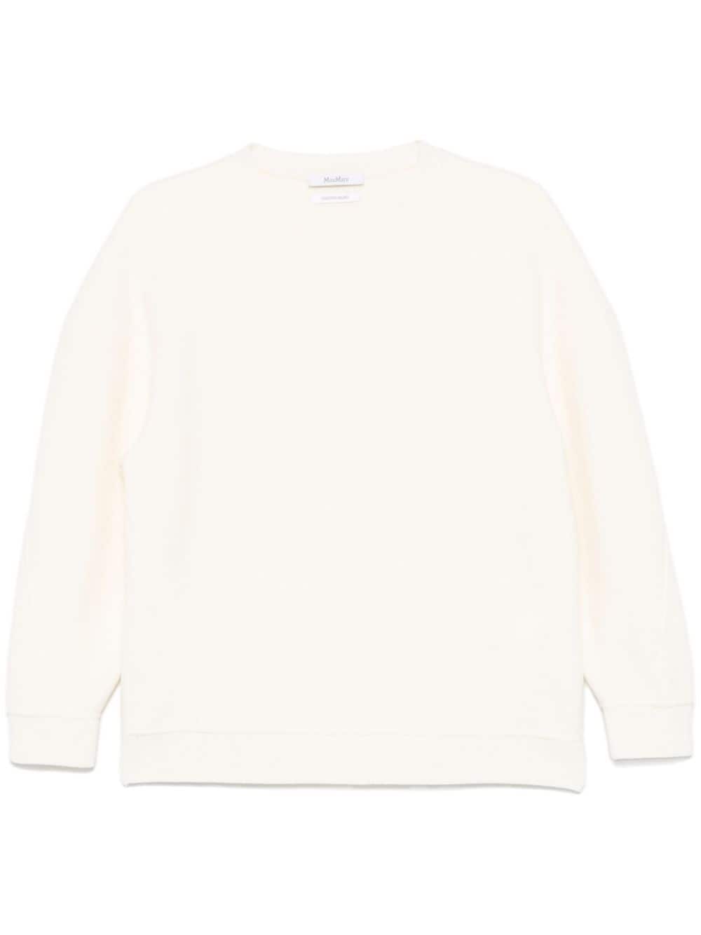 Max Mara Sweaters White Virgin Wool