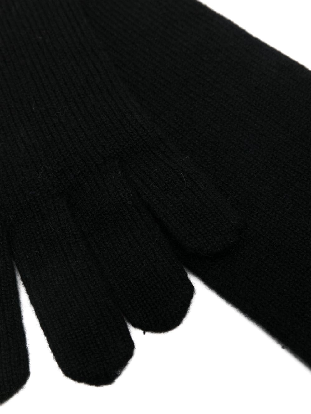 Max Mara Gloves Black Cashmere