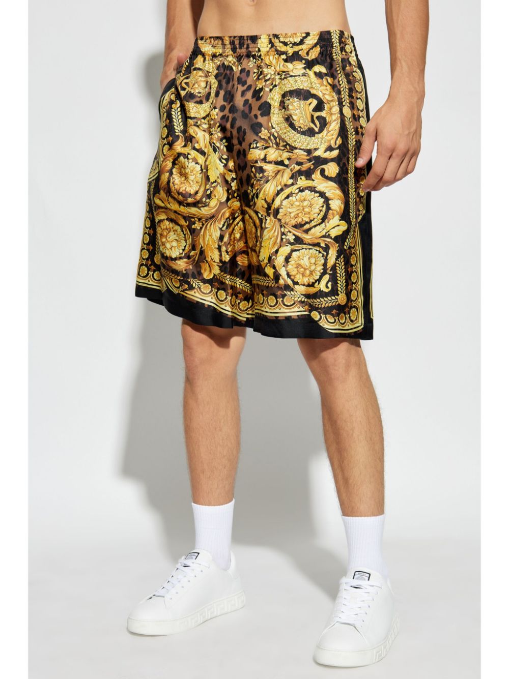 Versace Shorts Golden Silk