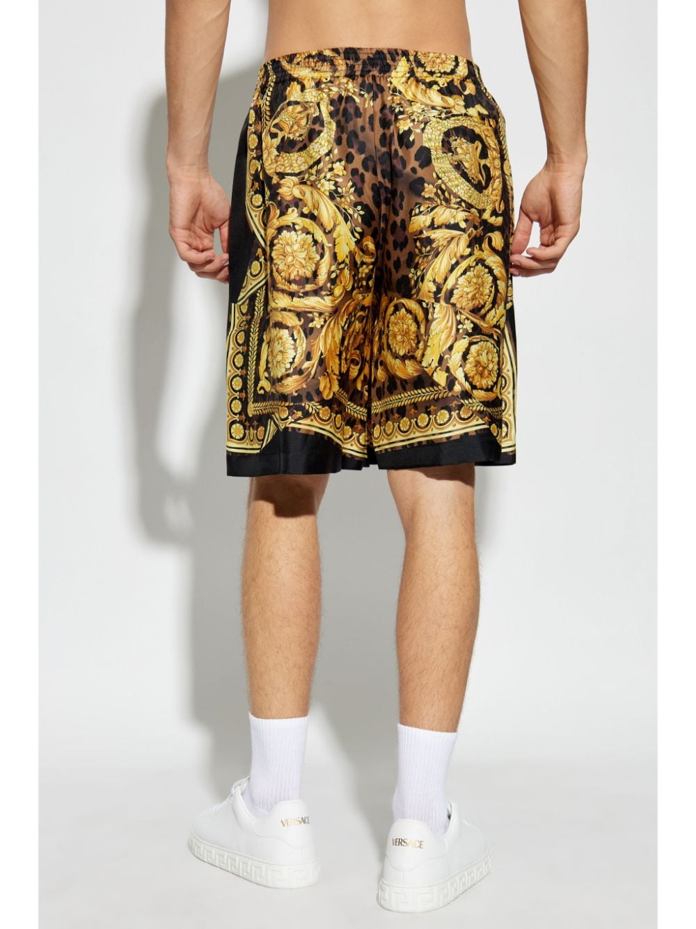 Versace Shorts Golden Silk