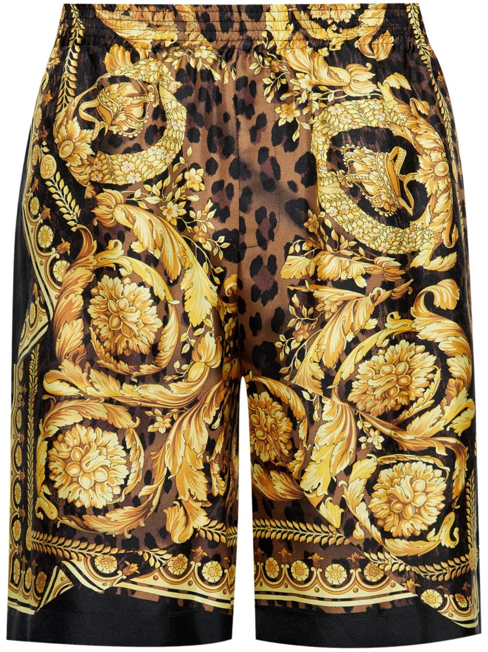 Versace Shorts Golden Silk
