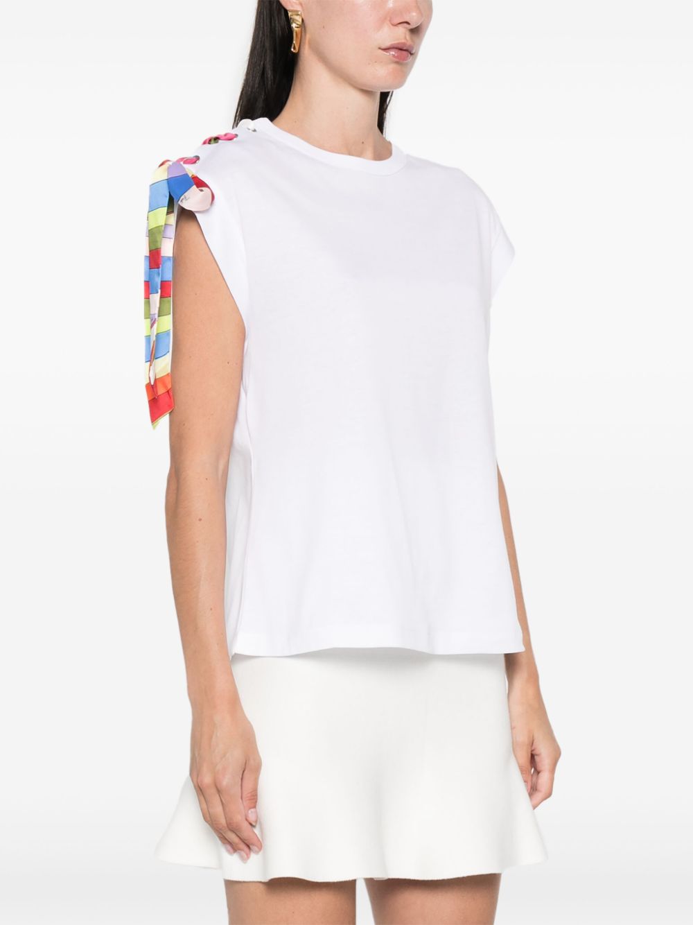 Pucci Top White Cotton