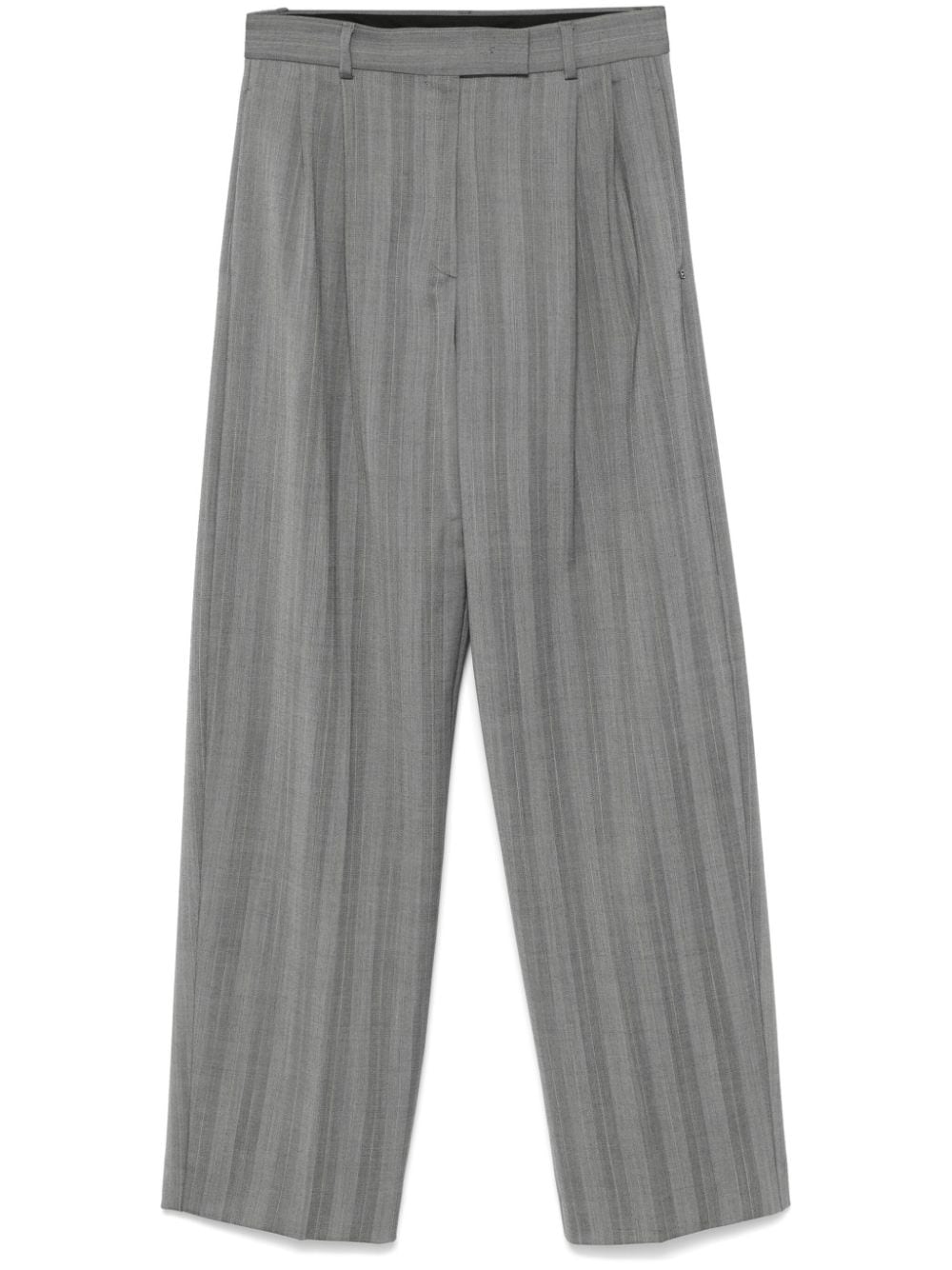 Sportmax Fashion Trousers Grey Polyester
