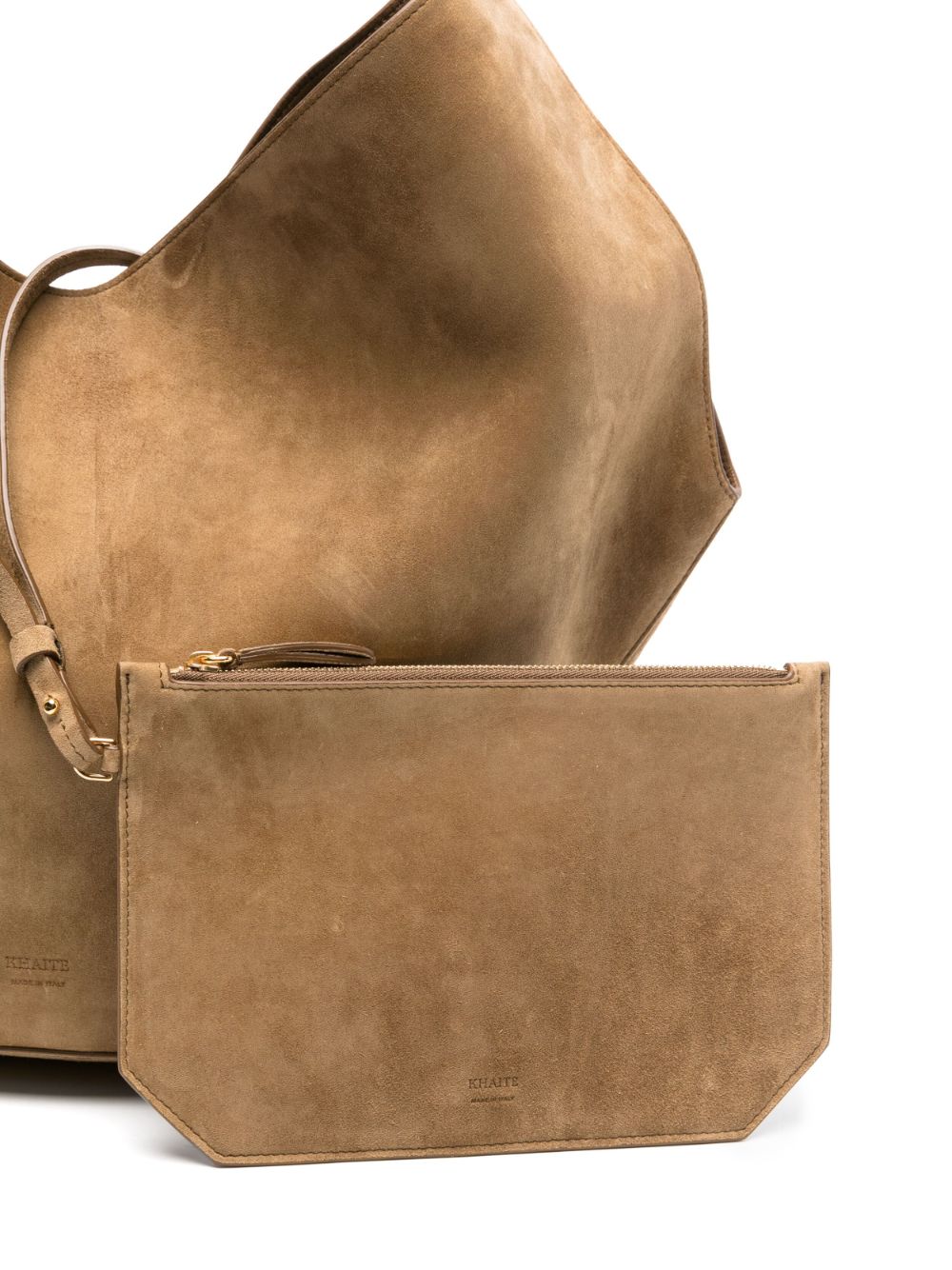 Khaite Bags Brown Suede