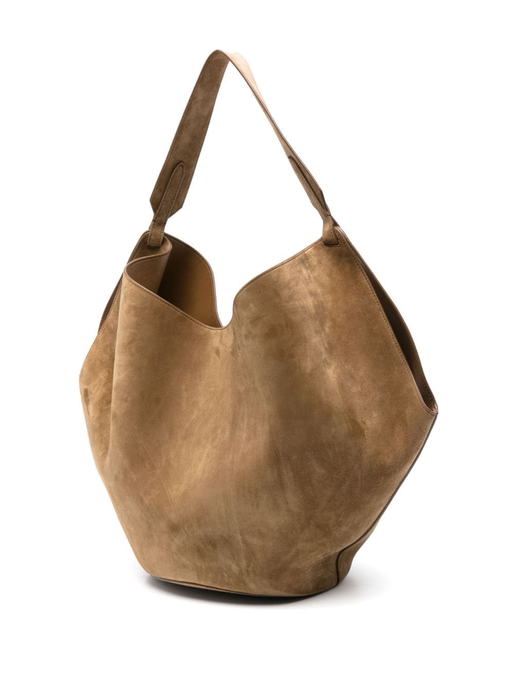 Khaite Bags Brown Suede