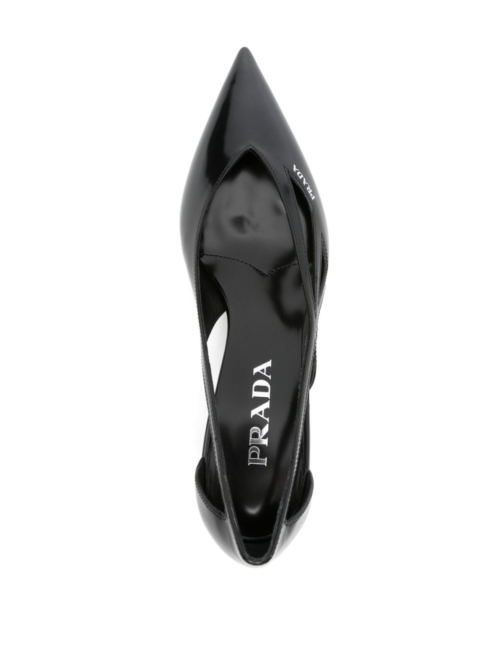 Prada With Heel Black Calf Leather