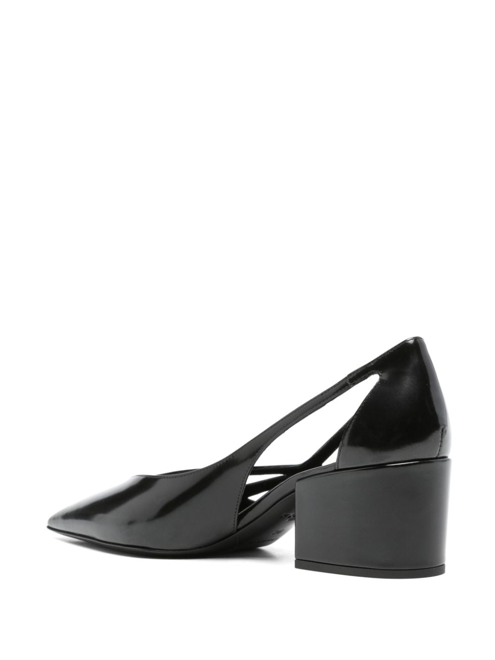 Prada With Heel Black Calf Leather