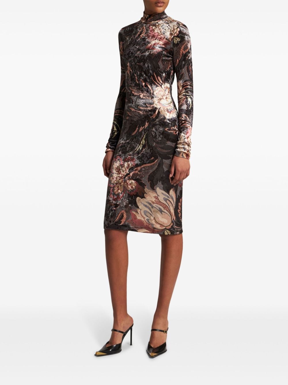 Etro Dresses Black Fabric
